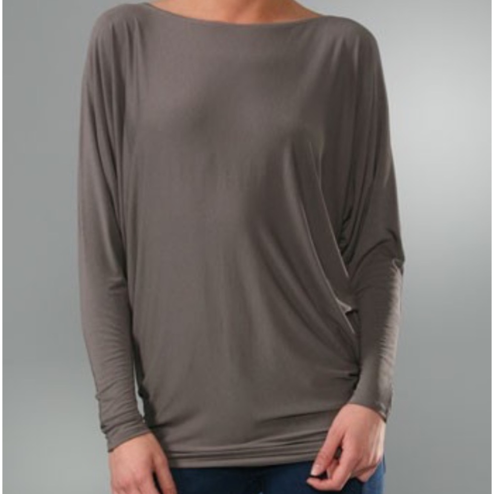 Vince Boatneck White Top Long Sleeves Small